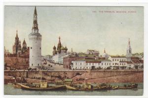 The Kremlin Moscow Russia 1910c postcard