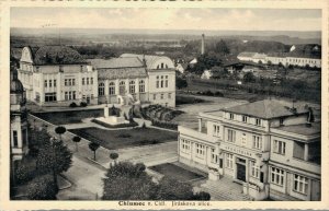 Czech Republic Chlumec nad Cidlinou Hradec Králové Vintage Postcard 03.07