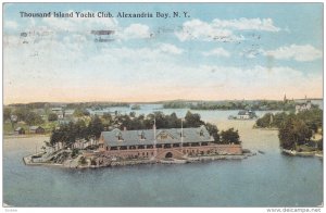 Thousand Island Yacht Club, ALEXANDRIA BAY, New York, 1900-1910s