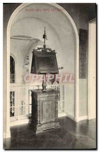 Old Postcard Musee Des Arts Decoratifs Lectern Italian art