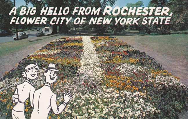 Greetings and a Big Hello - from Rochester, New York - The Flower City