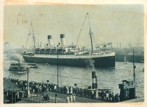 German Cruise Liner ship MONTE OLIVIA Bamberg 1942