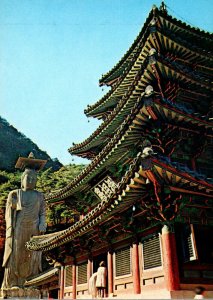 South Korea Seoul Buddhist Image At Sokri Mountain