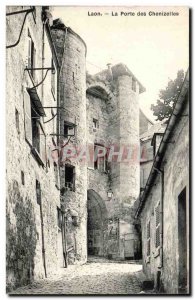 Laon - The Gate of Chenizelles - Old Postcard