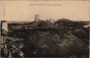 CPA Crozant Vue Generale des Ruines FRANCE (1050256)