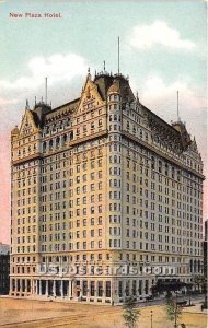 New Plaza Hotel - New York City Postcards, New York NY Postcard