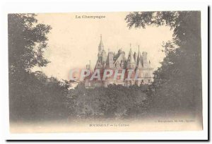 Boursault Old Postcard The castle