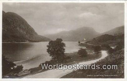 Callander Loch Lubnaig Scotland, Escocia Postal Used Unknown 