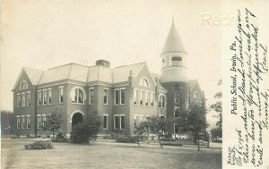 PA, Irwin, Pennsylvania, Public School, Kuhnert, RPPC