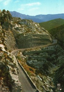 Postcard Route Napoleon Paysages De FranceLes Clues De Taulanne Entre Castellane