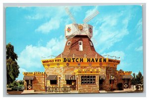 Vintage 1950's Postcard Dutch Haven Restaurant Lancaster Pennsylvania