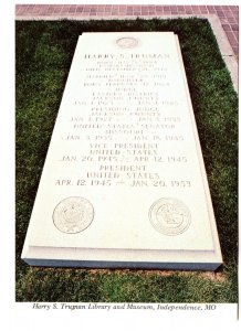 Harry S Truman Library and Museum Plaque, Independence, Missouri