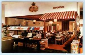 RACINE, Wisconsin WI ~ Loom of Denmark KONDITORI TEA ROOM c1960s  Postcard