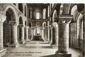 London Postcard - St. John´s Chapel In The White Tower - Ref TZ4711