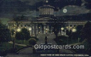 Columbus, Ohio, OH State Capital USA 1923 postal used 1923