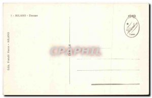 Italy Italia Old Postcard Duomo