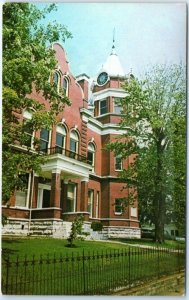 Postcard - Fulton County Courthouse - Hickman, Kentucky