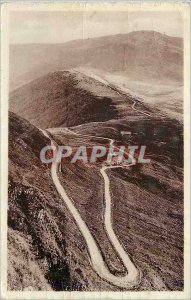 Postcard Modern Cantal Picturesque Refuge and the Great Turning the Puy Mary ...