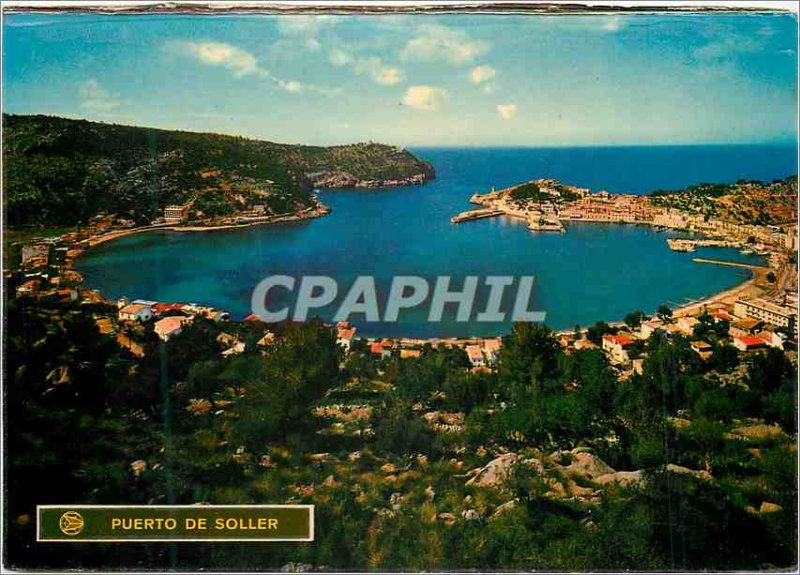 Postcard Modern Mallorca Soller