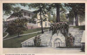 WINONA LAKE, Indiana, 1910-1920s; Studebaker Spring