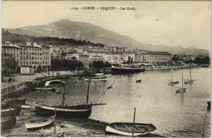 CPA Ajaccio Les Quais CORSICA (1077591)