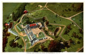 New York  Fort Ticonderoga  Aeroplane View