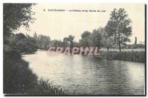 Old Postcard Chateaudun Chateau and the Banks of the Loir