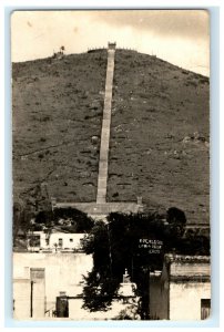 Escalera Loma DE La Cruz Holguin Cuba Real Photo RPPC Postcard (AL6)