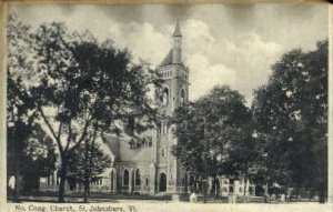 Congregational Church - St Johnsbury, Vermont