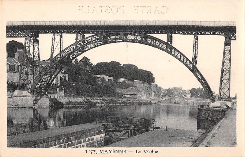 BF5443 mayenne le viaduc france      France