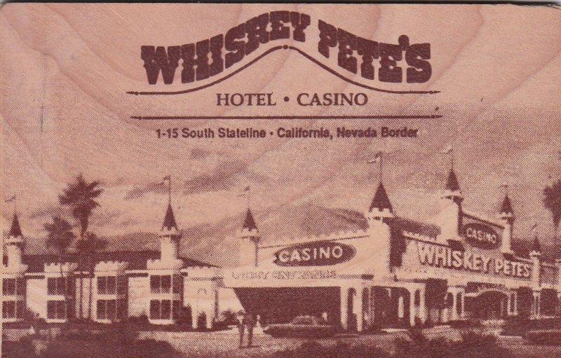 California/Nevada Border Whiskey Pete's Hotel & Casino 1990 sk6980