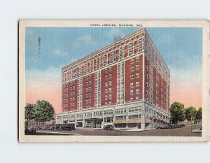 Postcard Hotel Loraine, Madison, Wisconsin