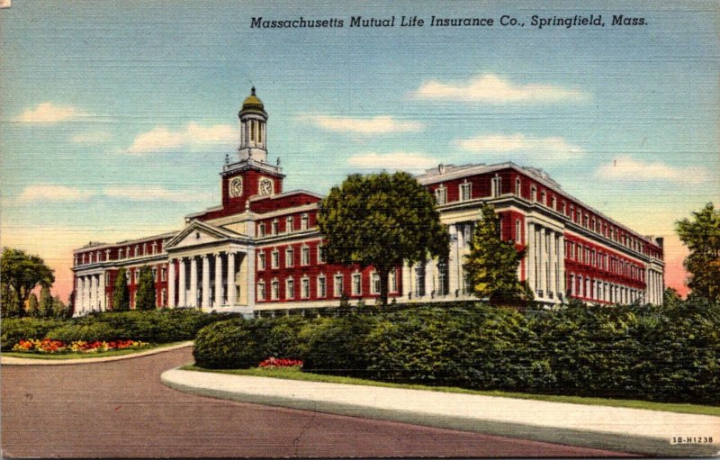 Massachusetts Springfield Massachusetts Mutual Life Insurance Company 1950 Cu...