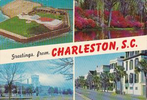 Multi View Greetings From Charleston South Carolina