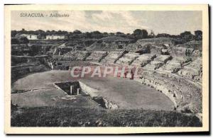 Postcard Old Siracusa Anfiteatro