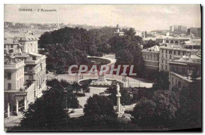 Old Postcard The Geneva Acquasola