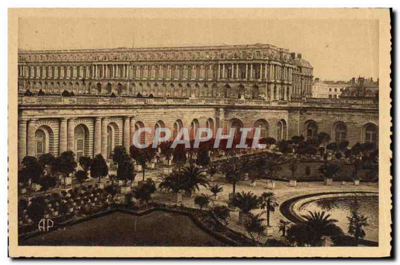 Old Postcard Park De Versailles Chateau L & # 39orangerie