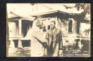 RPPC LITTLE FALLS MINNESOTA CHARLES LINDBERGH RESIDENCE REAL PHOTO POSTCARD