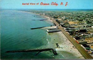 New Jersey Ocean City Aerial VIew 1981