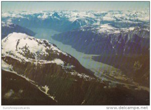 Canada British Columbia Stewart Aerial View