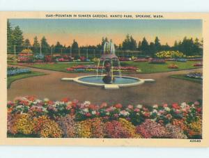 Linen PARK SCENE Spokane Washington WA hk7242