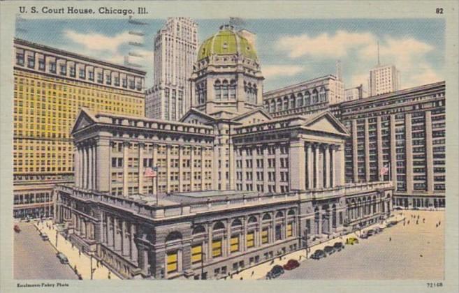 Illinois Chicago United States Court House 1948