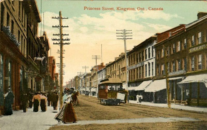 Canada - Ontario, Kingston. Princess Street