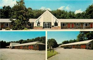 MA, North Attleboro, Massachusetts, Arns Park Motel, Dynacolor Graphics P11569