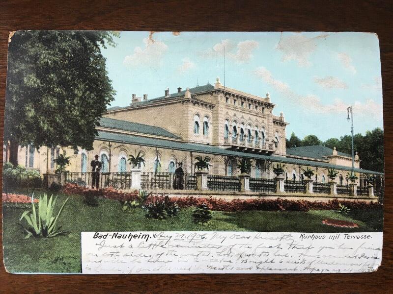 1906 Kurhaus mit Terrasse, Bad Nauheim, Germany E3