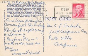 Mount Rushmore National Memorial  Black Hills SD 