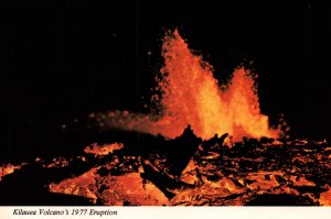 Kilauea Volcano's 1977 Eruption,HI