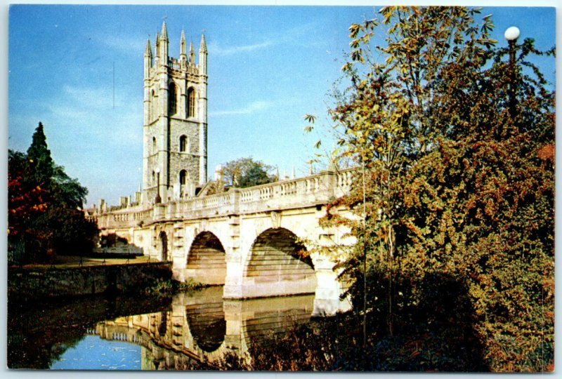 M-12205 Magdalen Tower and Bridge Oxford England