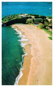 Aerial View Sheraton Maui Hotel Black Rock Hawaii Postcard