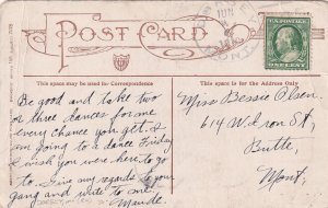 1910, Dorsey (R-4) to Butte, MT (46558)